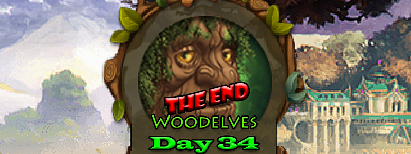 Read more about the article Elvenar Woodelves – Day 34 [100%] – The End